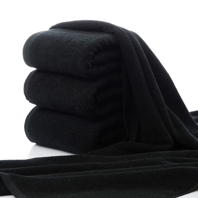 black bath towel (3)