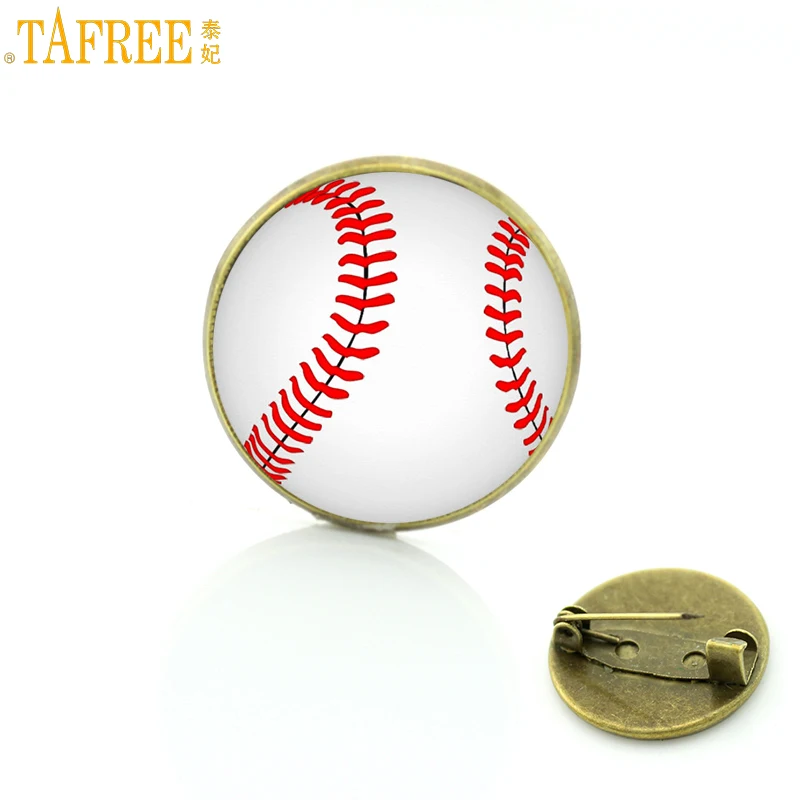 TAFREE 2017 new fashion casual sports baseball glass cabochon brooches pins men women photo jewelry ball fans badge brooch SP644 
TAFREE 2017 new fashion casual sports baseball glass cabochon brooches pins men women photo jewelry ball fans badge brooch SP644