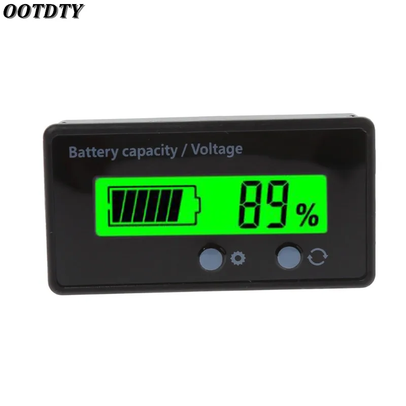 OOTDTY 8-70V LCD Acid Lead Lithium Battery Capacity Indicator Voltmeter Voltage Tester GY-6S
OOTDTY 8-70V LCD Acid Lead Lithium Battery Capacity Indicator Voltmeter Voltage Tester GY-6S