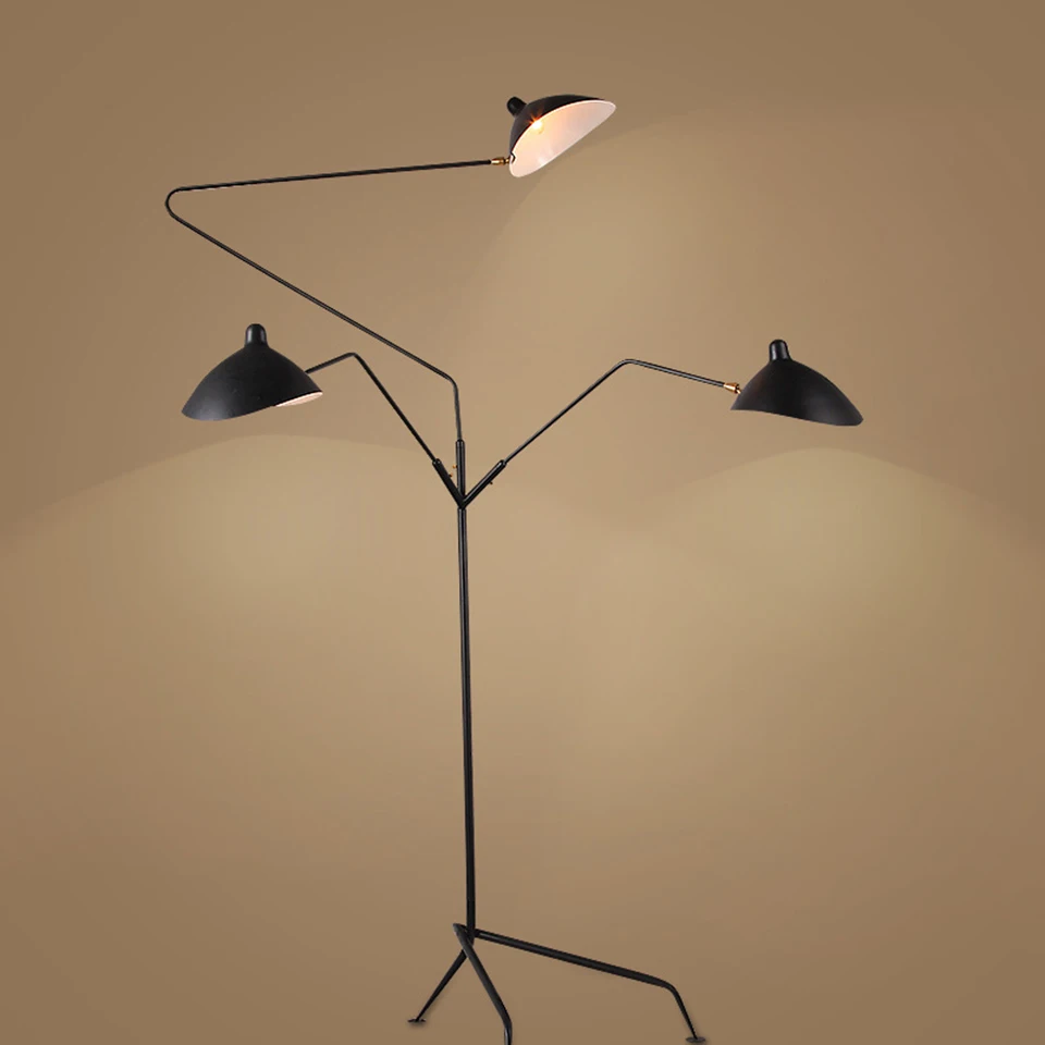 Nordic replica design Floor Lamp Mantis arm tripod Floor tripot stand light Loft Industrial living room adjustable Standing Lamp
Nordic replica design Floor Lamp Mantis arm tripod Floor tripot stand light Loft Industrial living room adjustable Standing Lamp