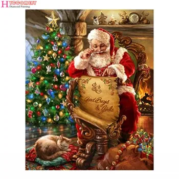 Full Diy Diamond Painting Embroidery Cross Stitch Santa Claus For Christmas Gift Diamond Mosaic Needlework Art Decoration
Full Diy Diamond Painting Embroidery Cross Stitch Santa Claus For Christmas Gift Diamond Mosaic Needlework Art Decoration