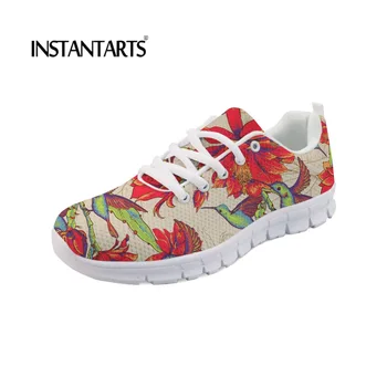 INSTANTARTS Hummingbird Bird Print Youth Girl Sneakers Shoes Women 's Fashion Breathable Mesh Tenis Feminino Female Lace Up Shoe
INSTANTARTS Hummingbird Bird Print Youth Girl Sneakers Shoes Women 's Fashion Breathable Mesh Tenis Feminino Female Lace Up Shoe
