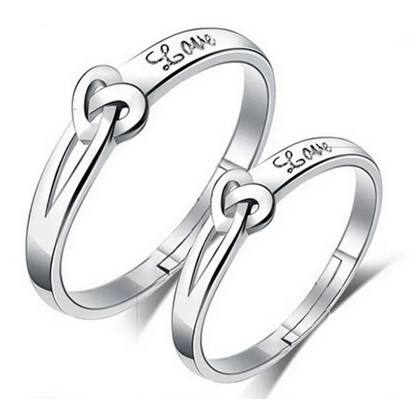 Fashion Silver-color Wedding Rings Set for Women and Men Jewelry Letters "Love" Carved Engagement Couple Ring Free Shipping
Fashion Silver-color Wedding Rings Set for Women and Men Jewelry Letters "Love" Carved Engagement Couple Ring Free Shipping