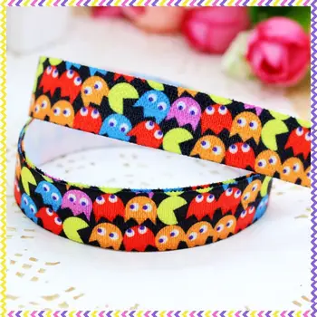 DHK 5/8'' 5yards Fold Over Elastic FOE game printed headband headwear hair band diy decoration OEM Wholesale C370
DHK 5/8'' 5yards Fold Over Elastic FOE game printed headband headwear hair band diy decoration OEM Wholesale C370