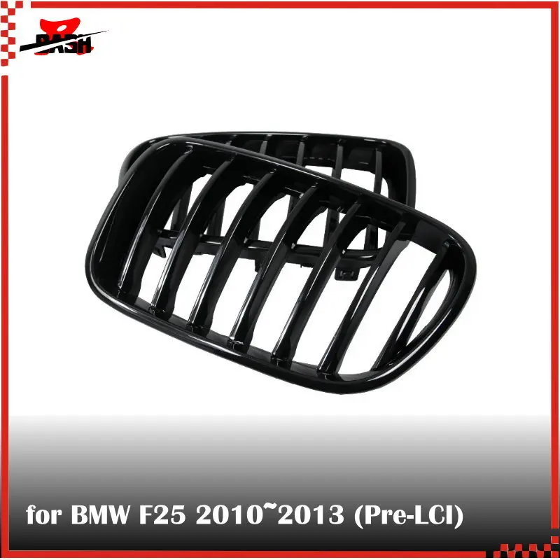 Черная передняя решетка радиатора для BMW F25 X3 Pre-LCI 2010 2013 | Автомобили и мотоциклы