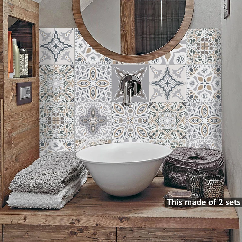 Wall Tile Sticker Floor Background Home Mosaic Waterproof Bathroom Kitchen Decoration Steamproof 10 pcs Moroccan
Wall Tile Sticker Floor Background Home Mosaic Waterproof Bathroom Kitchen Decoration Steamproof 10 pcs Moroccan