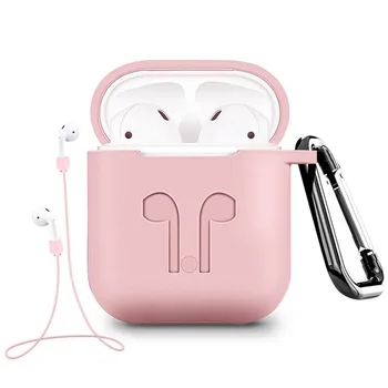 For Apple AirPods Protective Shockproof Silicone Case Pouch With Anti-lost Strap Dust Plug Retail Package For Bluetooth Earphone
For Apple AirPods Protective Shockproof Silicone Case Pouch With Anti-lost Strap Dust Plug Retail Package For Bluetooth Earphone
