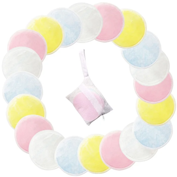 Prettysoul Reusable Cotton Pads Make up Facial Remover Double layer Wipe Pads Nail Art Cleaning Pads Washable with Laundry Bag
Prettysoul Reusable Cotton Pads Make up Facial Remover Double layer Wipe Pads Nail Art Cleaning Pads Washable with Laundry Bag