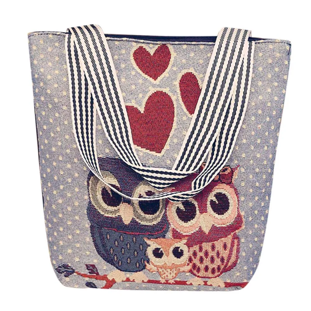 Women's Canvas Cartoon Handbag Shoulder Bag Ladies casual shopping bag Satchel Tote Bags bolsa feminina bags 4.23#15
Women's Canvas Cartoon Handbag Shoulder Bag Ladies casual shopping bag Satchel Tote Bags bolsa feminina bags 4.23#15