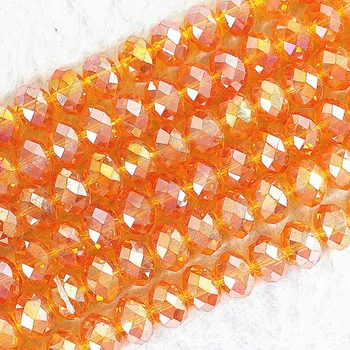 26 types AB color glass crystal faceted rondelle abacus 3x4 4x6 6x8 8x10mm loose beads spacer accessories jewelry findings B673
26 types AB color glass crystal faceted rondelle abacus 3x4 4x6 6x8 8x10mm loose beads spacer accessories jewelry findings B673