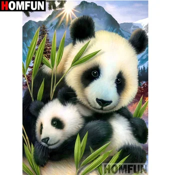 HOMFUN Full Square/Round Drill 5D DIY Diamond Painting "Animal panda" 3D Diamond Embroidery Cross Stitch Home Decor A19861
HOMFUN Full Square/Round Drill 5D DIY Diamond Painting "Animal panda" 3D Diamond Embroidery Cross Stitch Home Decor A19861