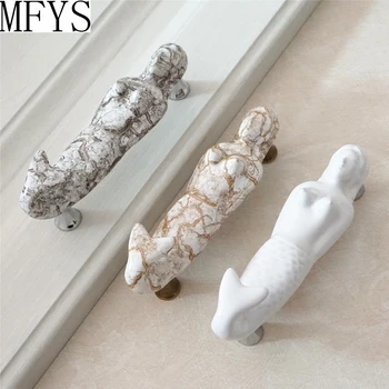 3.75" Mermaid Vintage Drawer Handles Pulls Crack Ceramic Drawer Handles Pulls Door Handles Kitchen Cabinet Pulls Handles 96mm
3.75" Mermaid Vintage Drawer Handles Pulls Crack Ceramic Drawer Handles Pulls Door Handles Kitchen Cabinet Pulls Handles 96mm