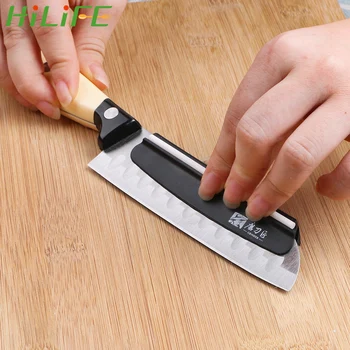 HILIFE Knife Sharpener Durable For Sharpening Angle Guide Black Fruit and Vegetable Tools Gadgets Kitchen Tools
HILIFE Knife Sharpener Durable For Sharpening Angle Guide Black Fruit and Vegetable Tools Gadgets Kitchen Tools