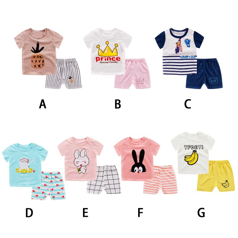Summer Baby Boys Clothes Set Print Short Sleeve T-shirt Tops+Shorts Casual Outfits Sets Cute Cartoon kids Clothes
Summer Baby Boys Clothes Set Print Short Sleeve T-shirt Tops+Shorts Casual Outfits Sets Cute Cartoon kids Clothes