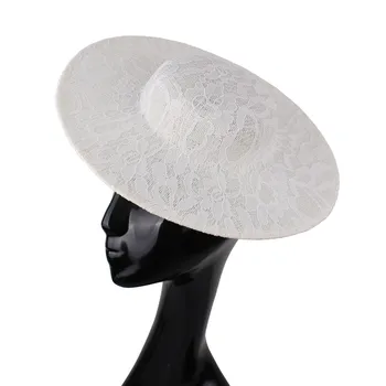 30CM beige big size millinery imitation SINAMAY fascinators base with lace party DIY hair accessories cocktail hats NEW ARRIVAL
30CM beige big size millinery imitation SINAMAY fascinators base with lace party DIY hair accessories cocktail hats NEW ARRIVAL