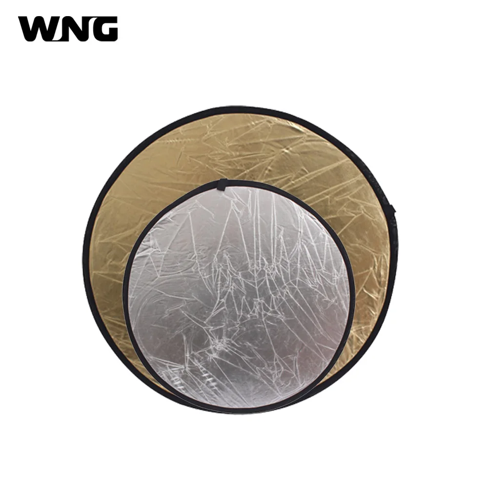32inch 80cm 2 in 1 Collapsible Light Round Photography Reflector Light Diffuser for DSLR Photo and Studio
32inch 80cm 2 in 1 Collapsible Light Round Photography Reflector Light Diffuser for DSLR Photo and Studio