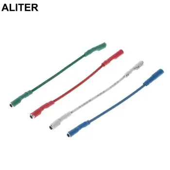 4PCS Universal Leads Wires Header Wire Cable 40mm for 1.2-1.3mm Pins Turntable Phono Headshell Tonearm
4PCS Universal Leads Wires Header Wire Cable 40mm for 1.2-1.3mm Pins Turntable Phono Headshell Tonearm