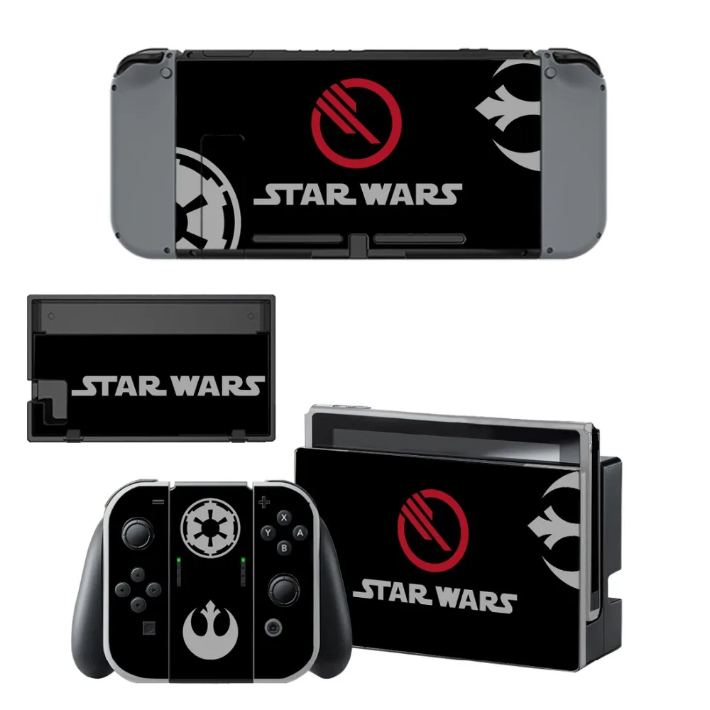 Film Star Wars Decal Vinyl Skin Sticker for Nintendo Switch NS Console + Controller + Stand Holder Protective Skin Sticker
Film Star Wars Decal Vinyl Skin Sticker for Nintendo Switch NS Console + Controller + Stand Holder Protective Skin Sticker