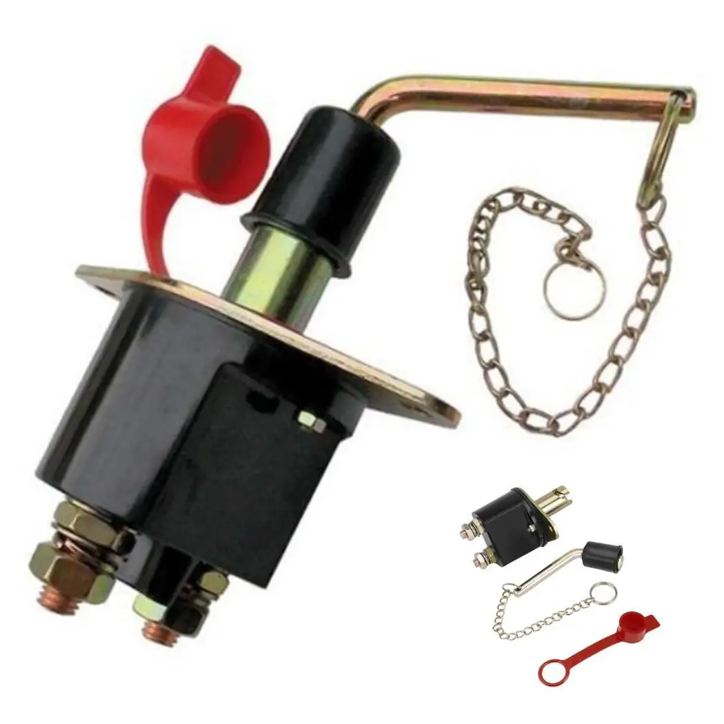 General 12v Battery Disconnect Isolator Switch For cars, boats, etc 12V Cut off Black with Metal Key
General 12v Battery Disconnect Isolator Switch For cars, boats, etc 12V Cut off Black with Metal Key