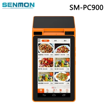 Mobile android pos portable terminal with NFC reader 7" tablet & 3.5" mini customer display bluetooth
Mobile android pos portable terminal with NFC reader 7" tablet & 3.5" mini customer display bluetooth