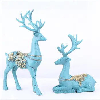 A Couple of Deer Statue Resin Nordic Deer Sculpture Deers Living Room Bedroom Wine cabinet Ornaments Creative Wedding Gifts
A Couple of Deer Statue Resin Nordic Deer Sculpture Deers Living Room Bedroom Wine cabinet Ornaments Creative Wedding Gifts