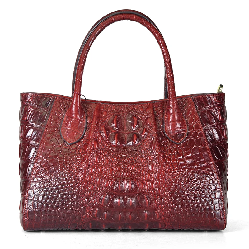100% Genuine Leather Women Single Shoulder Top Handle Bags Oil Wax Cowhide Crocodile Pattern Cross Body Messenger Tote Handbag
100% Genuine Leather Women Single Shoulder Top Handle Bags Oil Wax Cowhide Crocodile Pattern Cross Body Messenger Tote Handbag
