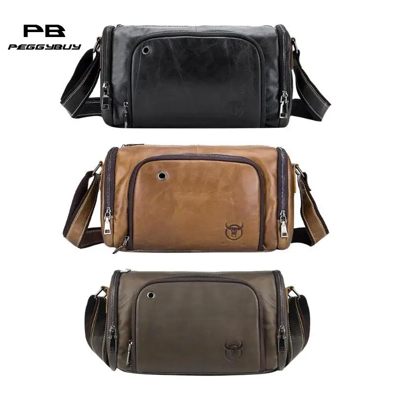 BULLCAPTAIN Weekend Duffle Bags Men Sport Big Shoulder Genuine Leather Bags
BULLCAPTAIN Weekend Duffle Bags Men Sport Big Shoulder Genuine Leather Bags