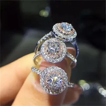 S925 Sterling Silver Wedding Rings For Women Pink Round Cubic Zirconia Stone Ring Bridal Engagement Fine Jewelry Bijouterie
S925 Sterling Silver Wedding Rings For Women Pink Round Cubic Zirconia Stone Ring Bridal Engagement Fine Jewelry Bijouterie