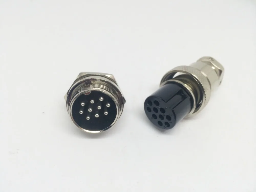 5set GX20 10-Pin XLR Aviation plug Ham Radio 20mm for Power equipment Soldering GX20-10
5set GX20 10-Pin XLR Aviation plug Ham Radio 20mm for Power equipment Soldering GX20-10