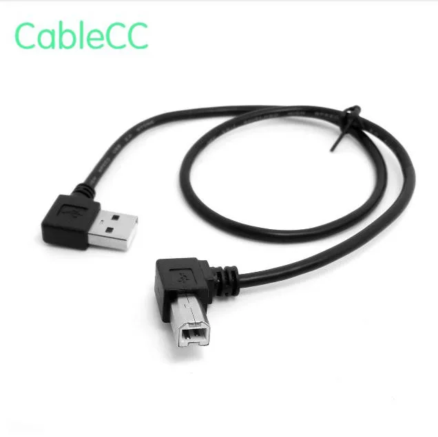1pcs/2pcs USB 2.0 A Male to B Male Cable Left Angled 90 Degree for Printer Scanner Hard Disk 50cm
1pcs/2pcs USB 2.0 A Male to B Male Cable Left Angled 90 Degree for Printer Scanner Hard Disk 50cm