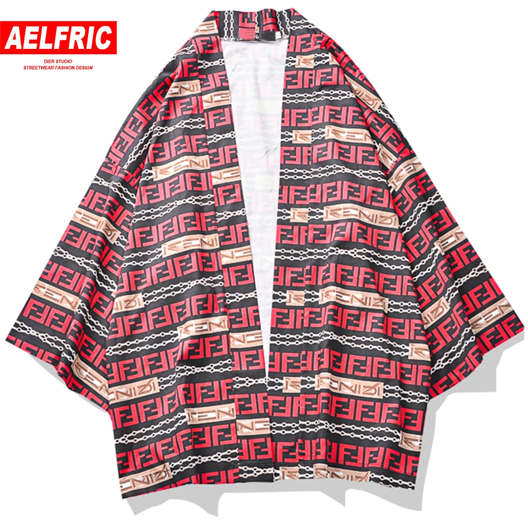 AELFRIC Full Letter Print Japanese Mens Kimono Thin Shirts Harajuku Long Sleeve Cardigan Jacket Shirt 2019 Summer Casual Coats
AELFRIC Full Letter Print Japanese Mens Kimono Thin Shirts Harajuku Long Sleeve Cardigan Jacket Shirt 2019 Summer Casual Coats