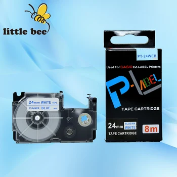 5Pcs High-quality compatible XR-24WEB1, 24mm Blue on White label tapes for EZ series label maker
5Pcs High-quality compatible XR-24WEB1, 24mm Blue on White label tapes for EZ series label maker
