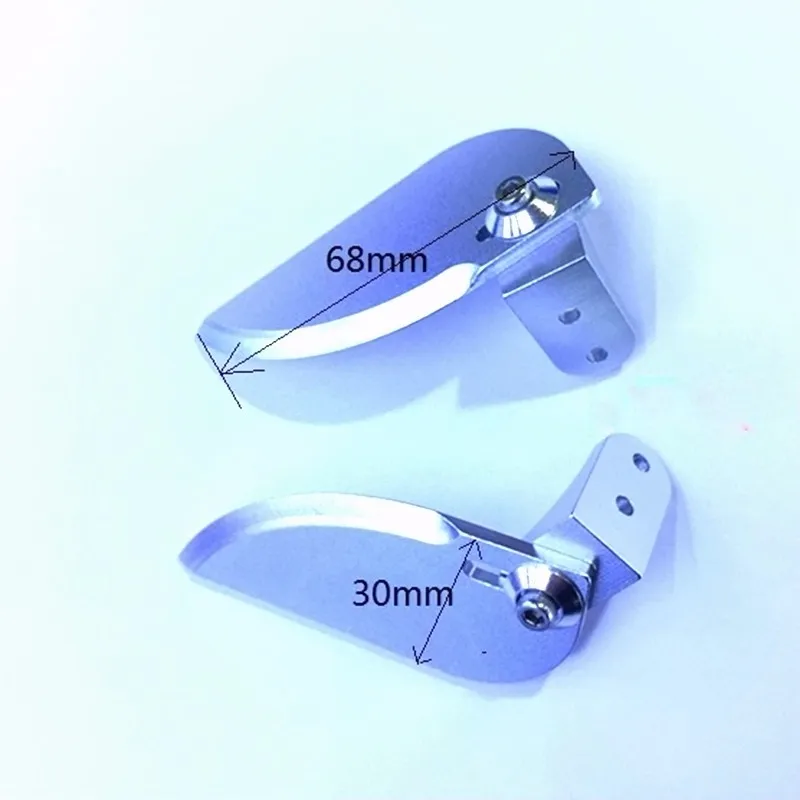 RC boat turn fins set 68mm CNC machined adjustable water stabilizer trim fin with mounts
RC boat turn fins set 68mm CNC machined adjustable water stabilizer trim fin with mounts