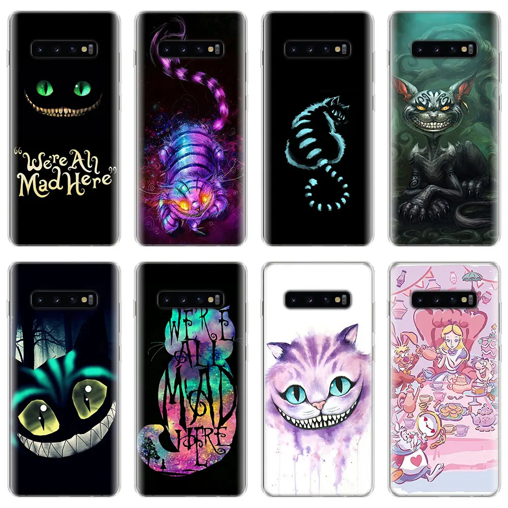 alice in wonderland cheshire cat Soft Silicone Cases for Samsung Galaxy S8 S9 S10 Plus S10e S7 edge M10 M20 M30 TPU Phone case
alice in wonderland cheshire cat Soft Silicone Cases for Samsung Galaxy S8 S9 S10 Plus S10e S7 edge M10 M20 M30 TPU Phone case