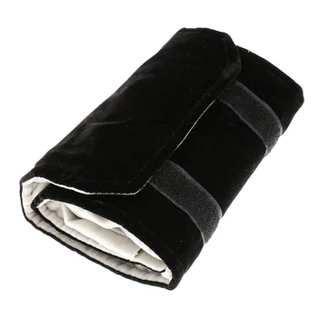 Jewelery roll Jewelery bag, made of flannel, for ring, for jewelry storage when traveling - Black, Gray, Small
Jewelery roll Jewelery bag, made of flannel, for ring, for jewelry storage when traveling - Black, Gray, Small