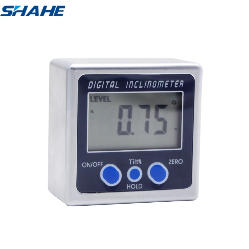 Digital Inclinometer Electronic w/ 360 Degree Magnets Base