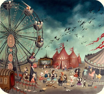 Mark Ryden Childish Strange Dark World Canvas Painting Living Room Bedroom Home Decor Modern Mural Art Oil Painting #514
Mark Ryden Childish Strange Dark World Canvas Painting Living Room Bedroom Home Decor Modern Mural Art Oil Painting #514