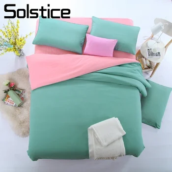 Solstice Home Textile King Twin Duvet Cover Pillowcase Bed Flat Sheet Solid Cyan Pink Bedding Set Woman Teen Kid Girls Bed Linen
Solstice Home Textile King Twin Duvet Cover Pillowcase Bed Flat Sheet Solid Cyan Pink Bedding Set Woman Teen Kid Girls Bed Linen