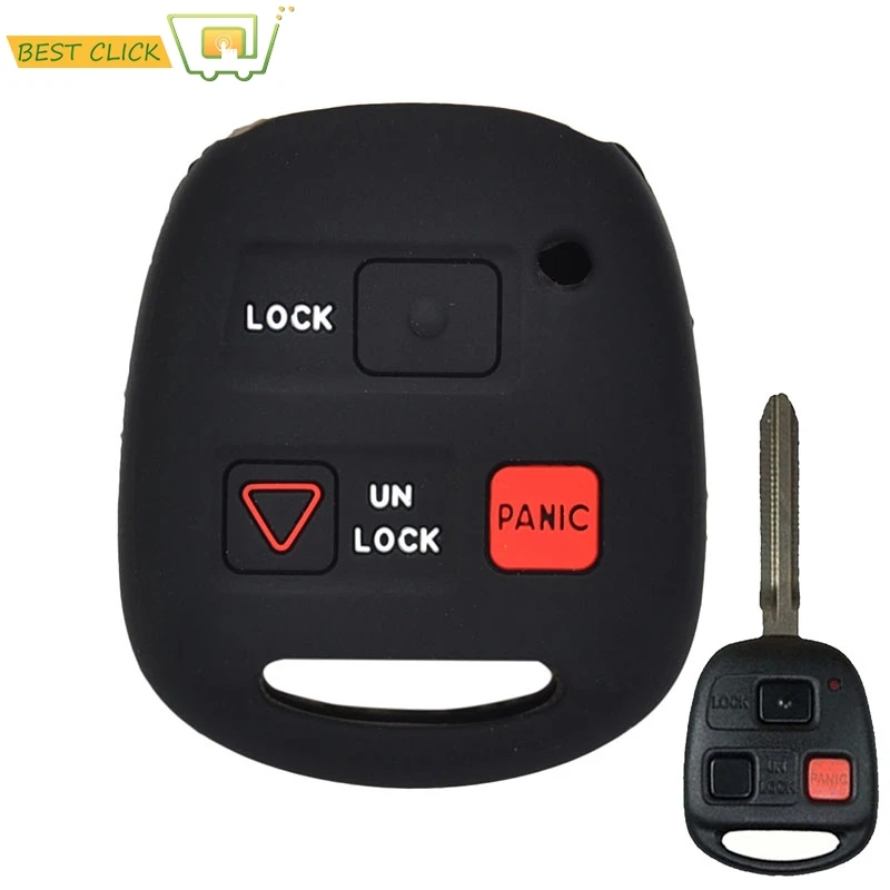 Silicone Key Case Cover For Toyota Land Crusier FJ Cruiser For Lexus ES GS LS IS RX SC LX RX400h ES330 RX330 GS300 GS430
Silicone Key Case Cover For Toyota Land Crusier FJ Cruiser For Lexus ES GS LS IS RX SC LX RX400h ES330 RX330 GS300 GS430