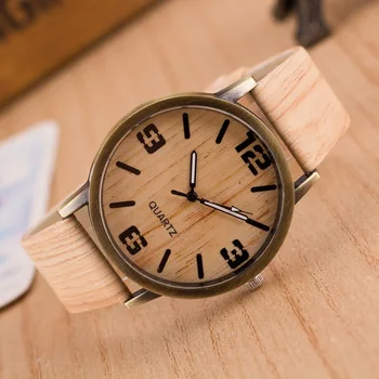 Wood Grain Watches Vintage Quartz Men Women Casual Watches Leather Strap Watch Wood Male Wristwatch Relojes Relogio Masculino
Wood Grain Watches Vintage Quartz Men Women Casual Watches Leather Strap Watch Wood Male Wristwatch Relojes Relogio Masculino