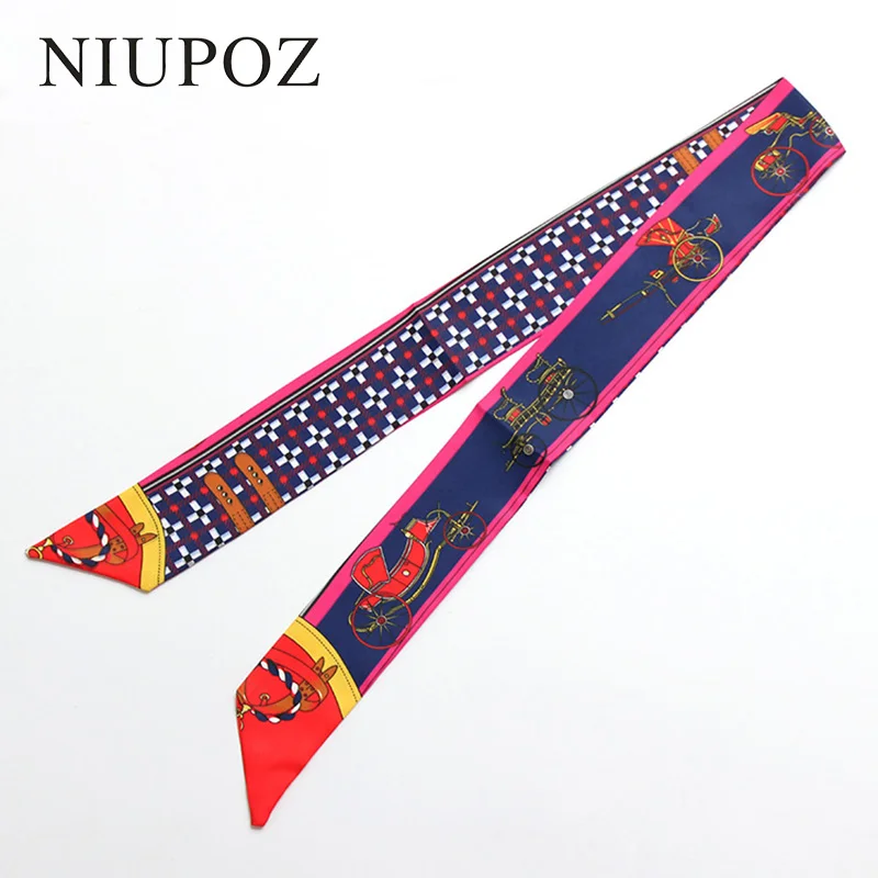 New Design Luxury Brand Carriage Bag Handbag Small Twill Silk Scarf Ribbon Women Tie Headband Neck Hair Accessories Fashion M301
New Design Luxury Brand Carriage Bag Handbag Small Twill Silk Scarf Ribbon Women Tie Headband Neck Hair Accessories Fashion M301