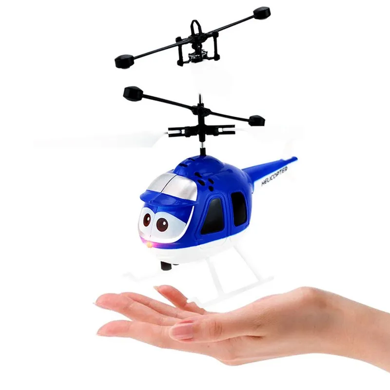 Mini RC Infrared Induction Helicopter Aircraft Model USB Charging Toys For Kids Gifts (23)