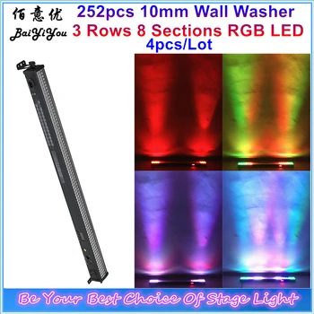 DJ 252pcs LED RGB Wall Washer Flood Light Disco 252*10mm Waser Bar Light Colorful Wash Effect DMX Wall Washing Lighting Bar
DJ 252pcs LED RGB Wall Washer Flood Light Disco 252*10mm Waser Bar Light Colorful Wash Effect DMX Wall Washing Lighting Bar