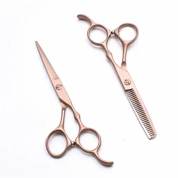 5.5 inch 16cm 440C Customize Logo Rose Gold Hairdressing Scissors Cutting Shears Thinning Scissors Bamboo Handle Hair Scissors
5.5 inch 16cm 440C Customize Logo Rose Gold Hairdressing Scissors Cutting Shears Thinning Scissors Bamboo Handle Hair Scissors