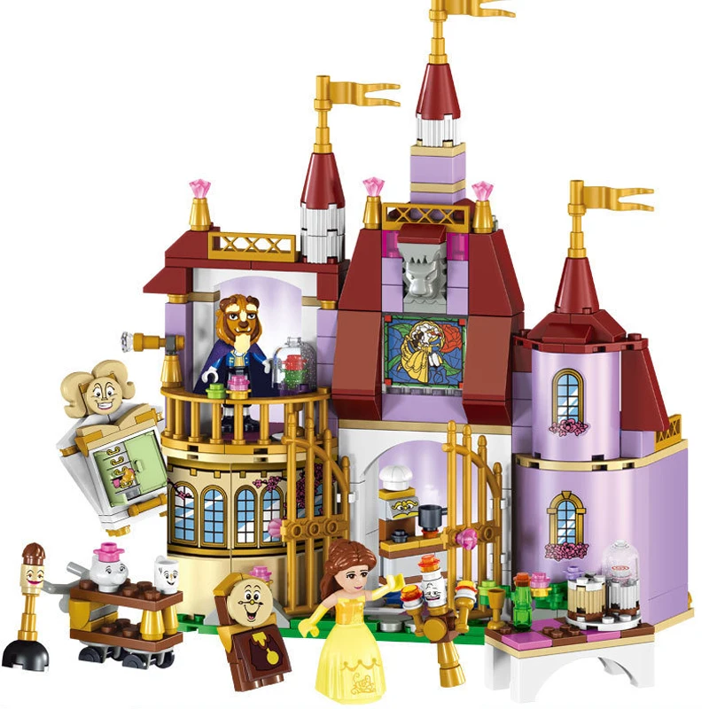 Beauty and the Beast Castle with Belles Figures Building Bricks Blocks Toys for Girls
Beauty and the Beast Castle with Belles Figures Building Bricks Blocks Toys for Girls