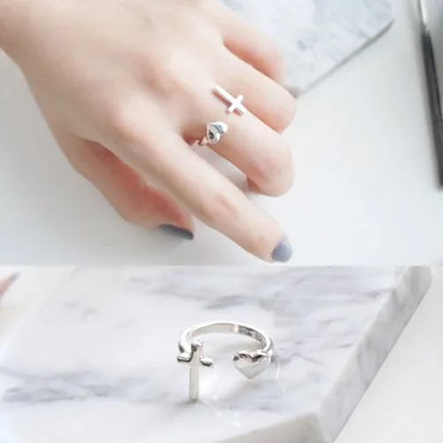 Romantic Vintage Retro 925 Sterling Silver Cross Rings For Women Christmas Jewelry Antique Finger Open Rings Anillos
Romantic Vintage Retro 925 Sterling Silver Cross Rings For Women Christmas Jewelry Antique Finger Open Rings Anillos