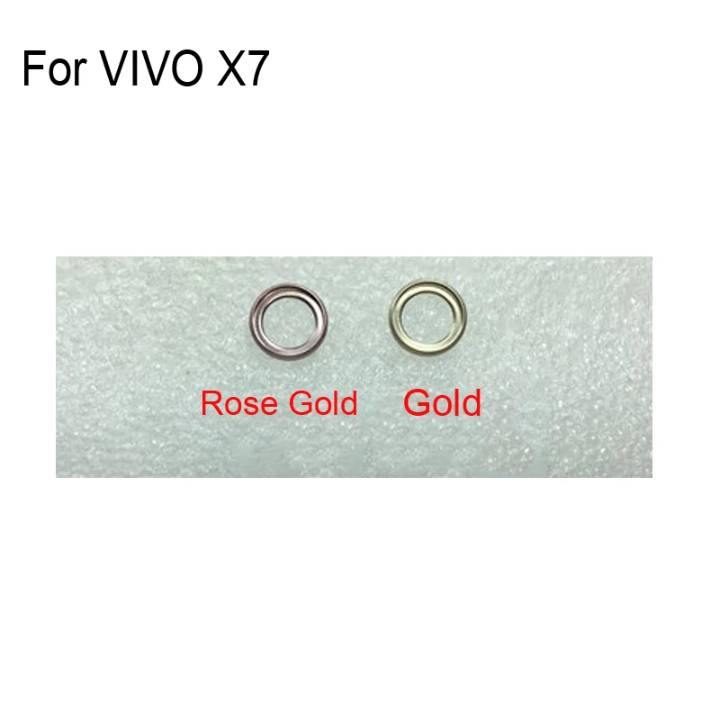 

Test good For VIVO X7 x7 Rear Back Camera Cover Circle For VIVO X7 Repair Spare Parts For VIVO X 7 Protect the camera