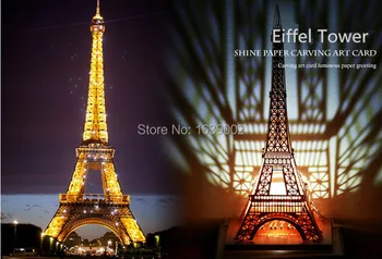 2017 Just Arrival Creative Electrified 3D Eiffel Tower greeting paper card free shipping 20pcs
2017 Just Arrival Creative Electrified 3D Eiffel Tower greeting paper card free shipping 20pcs