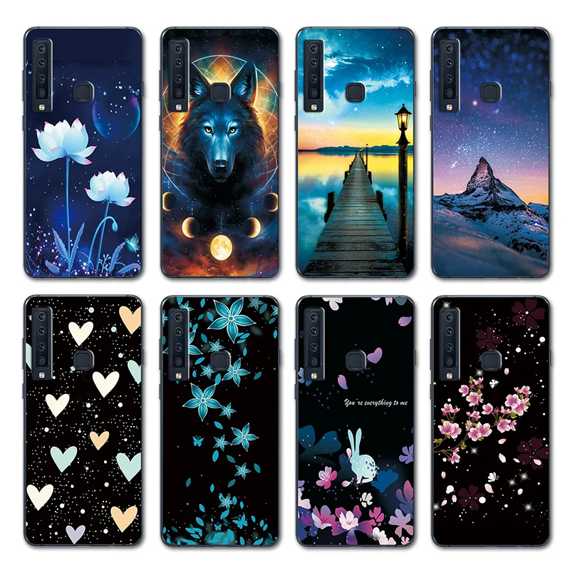 For Samsung Galaxy A9 2018 Case on A6 A8 Plus 2018 + Black Wolf Painted TPU Cover For Samsung A7 2018 A750 Cute Heart Phone Case
For Samsung Galaxy A9 2018 Case on A6 A8 Plus 2018 + Black Wolf Painted TPU Cover For Samsung A7 2018 A750 Cute Heart Phone Case