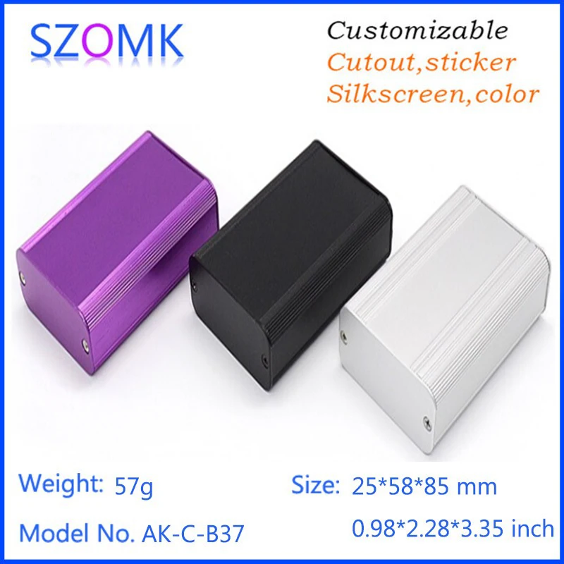 aluminum extrusion case szomk aluminum project box electronics enclosure for pcb aluminum amplifier housing box extruded junction box aluminum diy box pcb control enclosure electrical gps tracker outlet boxes (1).jpg